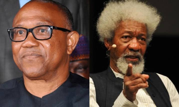 “I do not know ‘Obidients'”, Soyinka denounces Obi’s visit on reconciling with supporters
