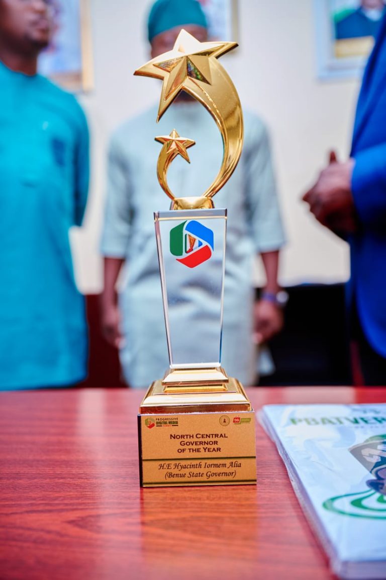 ICT TROPHY: JUSTIFYING GOVERNOR ALIA’S AWARD AS “NORTH CENTRAL GOVERNOR OF THE YEAR”, BY PDM
