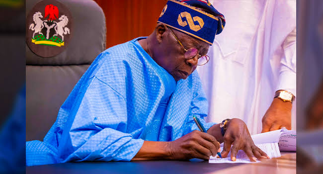 BREAKING: Tinubu Signs Electoral Act after Legislative Debate