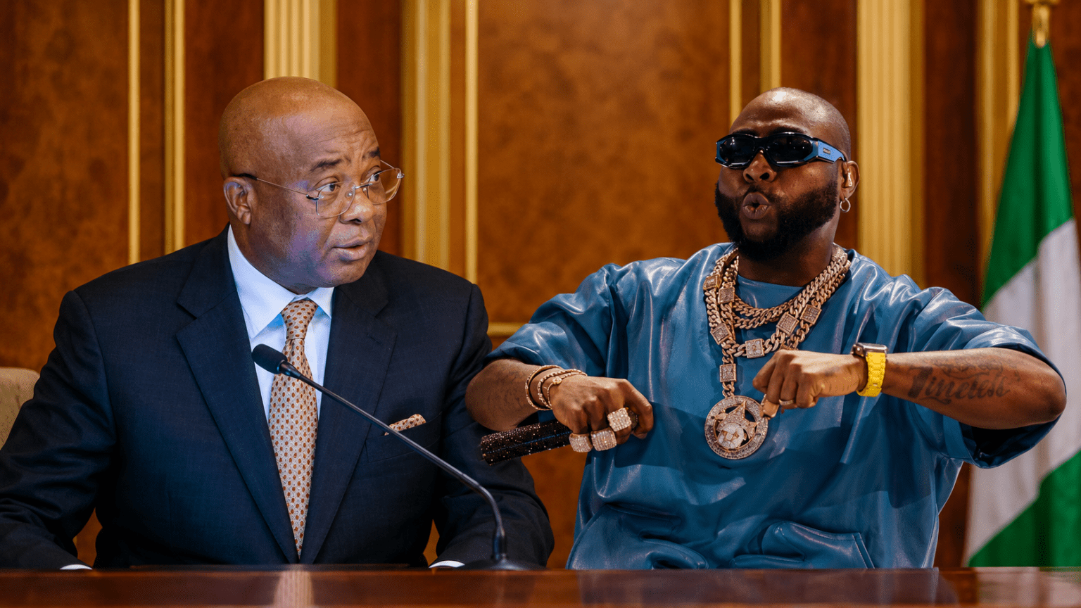 Uzodinma and Davido 